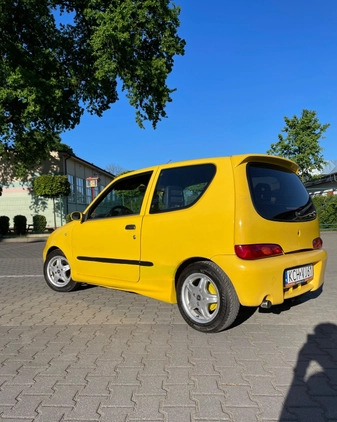 Fiat Seicento cena 6500 przebieg: 149500, rok produkcji 2000 z Biała Podlaska małe 154